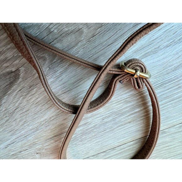 Christian Soriano for Payless Taupe Crossbody Bag with Zippered long Front Flap - Picture 12 of 13